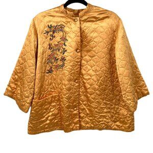 Vintage Beatriz Pines Oriental Quilted Jacket